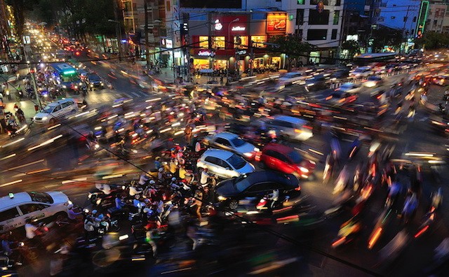 Giao thông hỗn loạn ở Việt Nam đoạt giải thưởng ảnh quốc tế ảnh 1