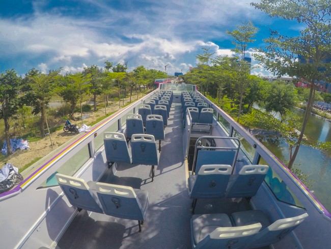 Xe buýt 2 tầng ngắm cảnh giá trên 6 tỷ đồng sắp hoạt động ở Đà Nẵng ảnh 4