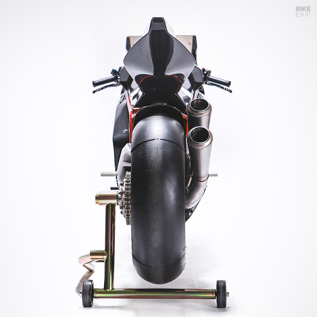 Ngắm siêu mô tô “hàng thửa” WSM SBK chạy máy Ducati ảnh 13