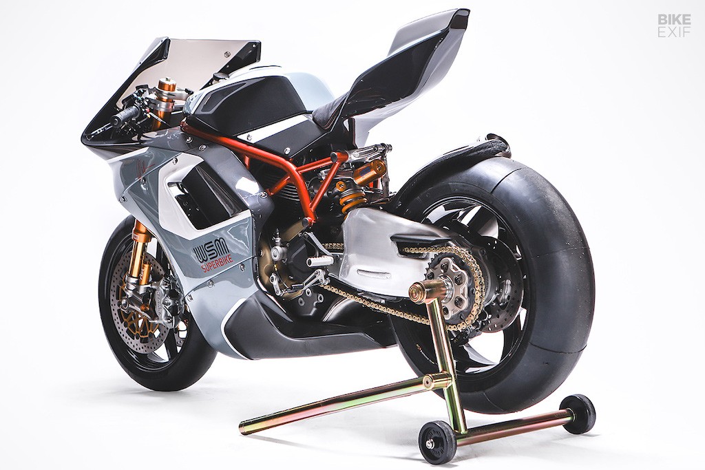 Ngắm siêu mô tô “hàng thửa” WSM SBK chạy máy Ducati ảnh 15