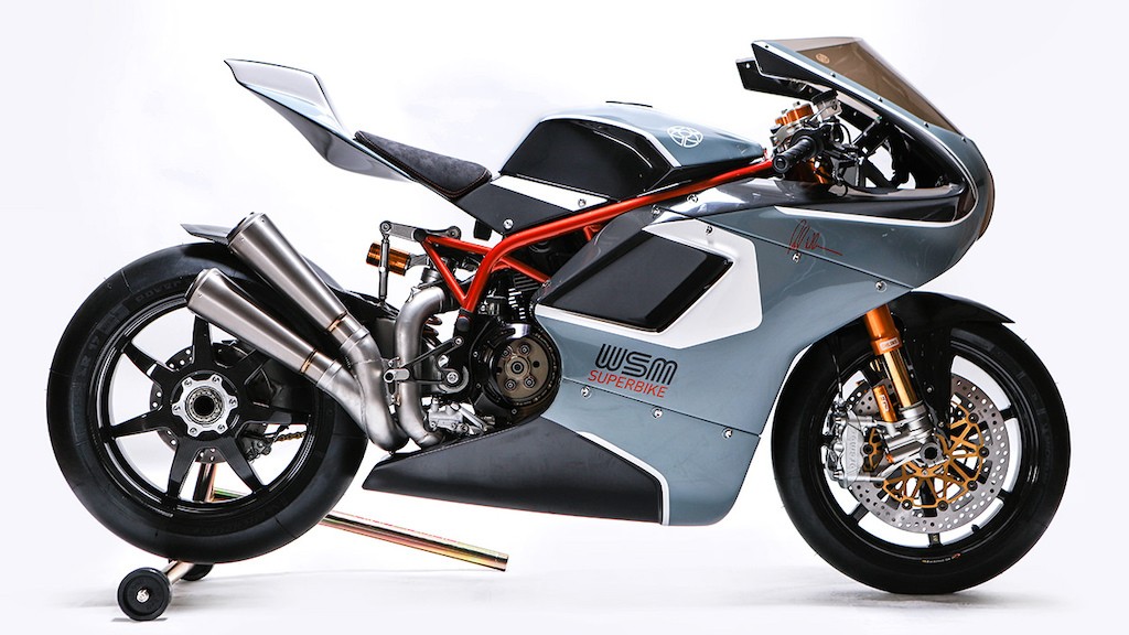 Ngắm siêu mô tô “hàng thửa” WSM SBK chạy máy Ducati ảnh 1