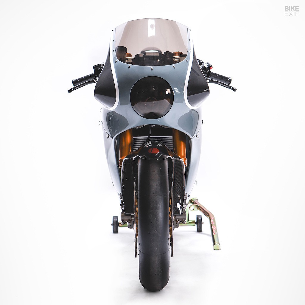 Ngắm siêu mô tô “hàng thửa” WSM SBK chạy máy Ducati ảnh 9