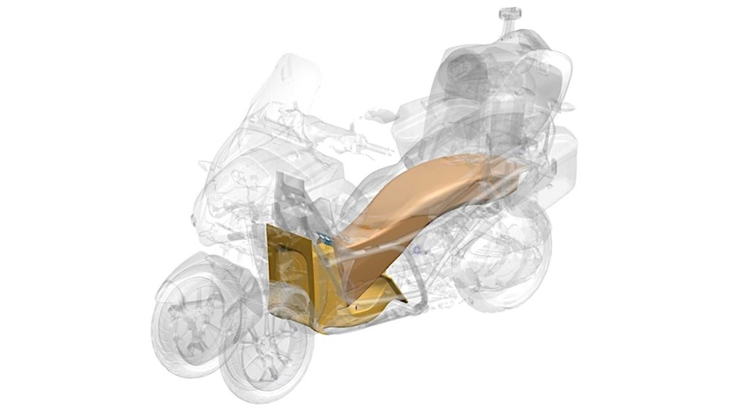 White Motorcycle Concepts tiếp tục cho ra lò mẫu xe 3 bánh hybrid VMC300FR sử dụng hệ thống V-air ảnh 4