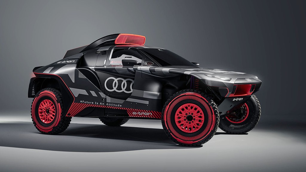 Lộ diện “Chiến binh sa mạc” Audi RS Q e-tron: nước cờ tương lai ở Dakar Rally ảnh 1