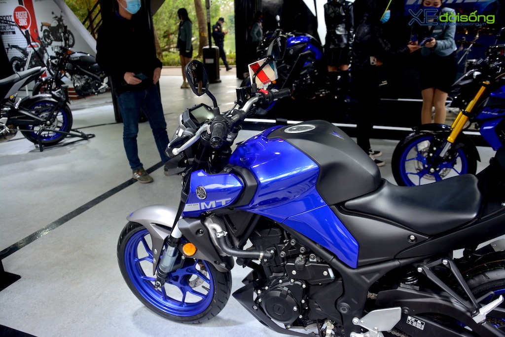 Naked bike phân khối lớn Yamaha MT-03 mới bất ngờ về Việt Nam, giá niêm yết 124 triệu đồng ảnh 13