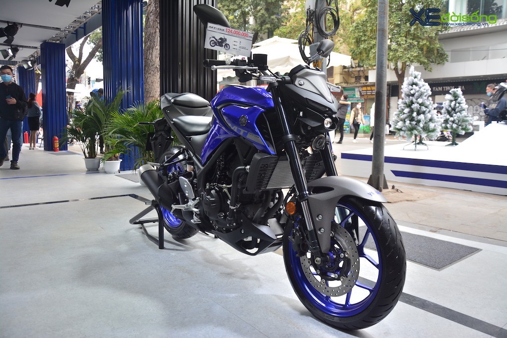 Naked bike phân khối lớn Yamaha MT-03 mới bất ngờ về Việt Nam, giá niêm yết 124 triệu đồng ảnh 14