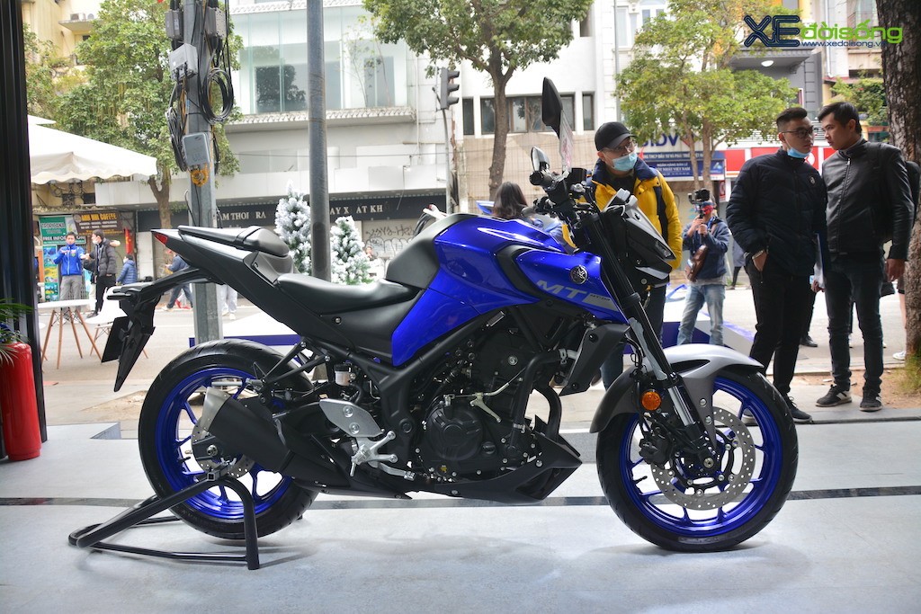 Naked bike phân khối lớn Yamaha MT-03 mới bất ngờ về Việt Nam, giá niêm yết 124 triệu đồng ảnh 15