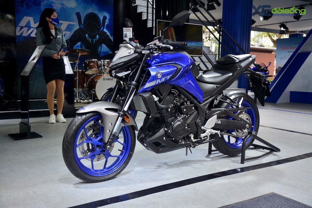 Naked bike phân khối lớn Yamaha MT-03 mới bất ngờ về Việt Nam, giá niêm yết 124 triệu đồng ảnh 16