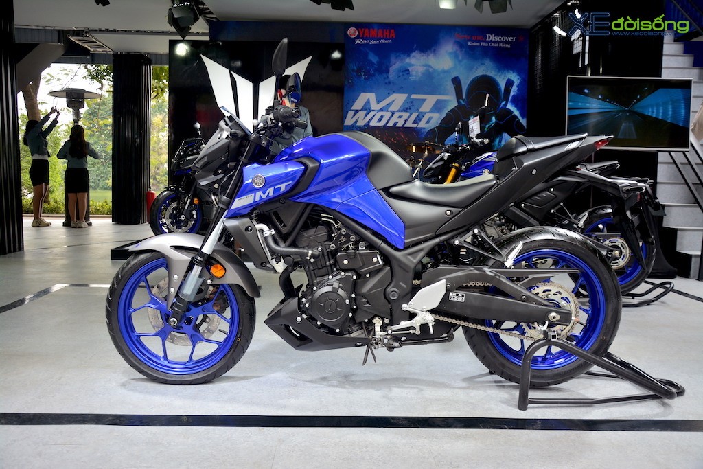 Naked bike phân khối lớn Yamaha MT-03 mới bất ngờ về Việt Nam, giá niêm yết 124 triệu đồng ảnh 2
