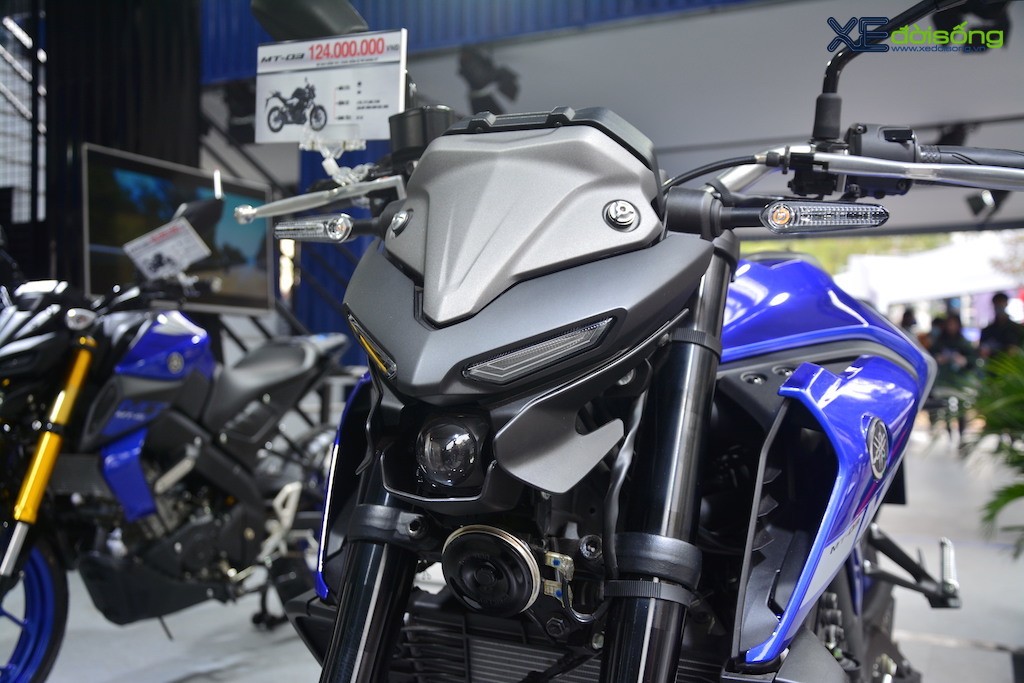 Naked bike phân khối lớn Yamaha MT-03 mới bất ngờ về Việt Nam, giá niêm yết 124 triệu đồng ảnh 4