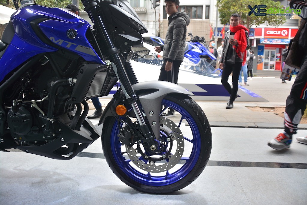 Naked bike phân khối lớn Yamaha MT-03 mới bất ngờ về Việt Nam, giá niêm yết 124 triệu đồng ảnh 6