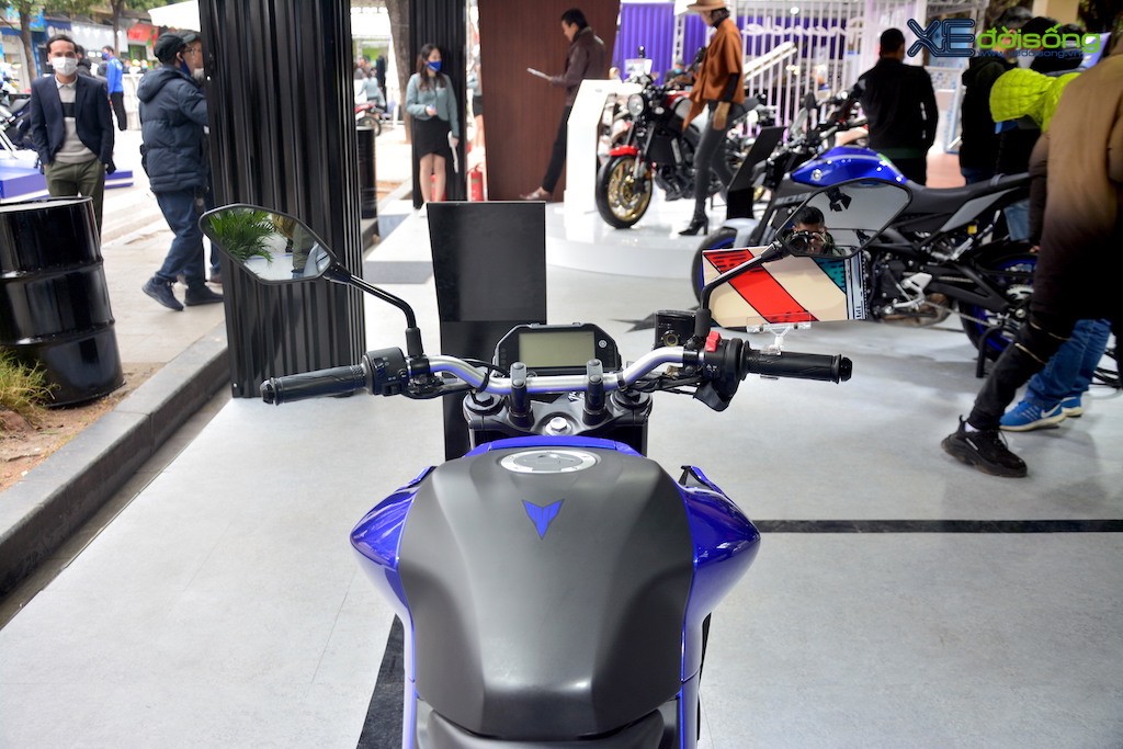 Naked bike phân khối lớn Yamaha MT-03 mới bất ngờ về Việt Nam, giá niêm yết 124 triệu đồng ảnh 7