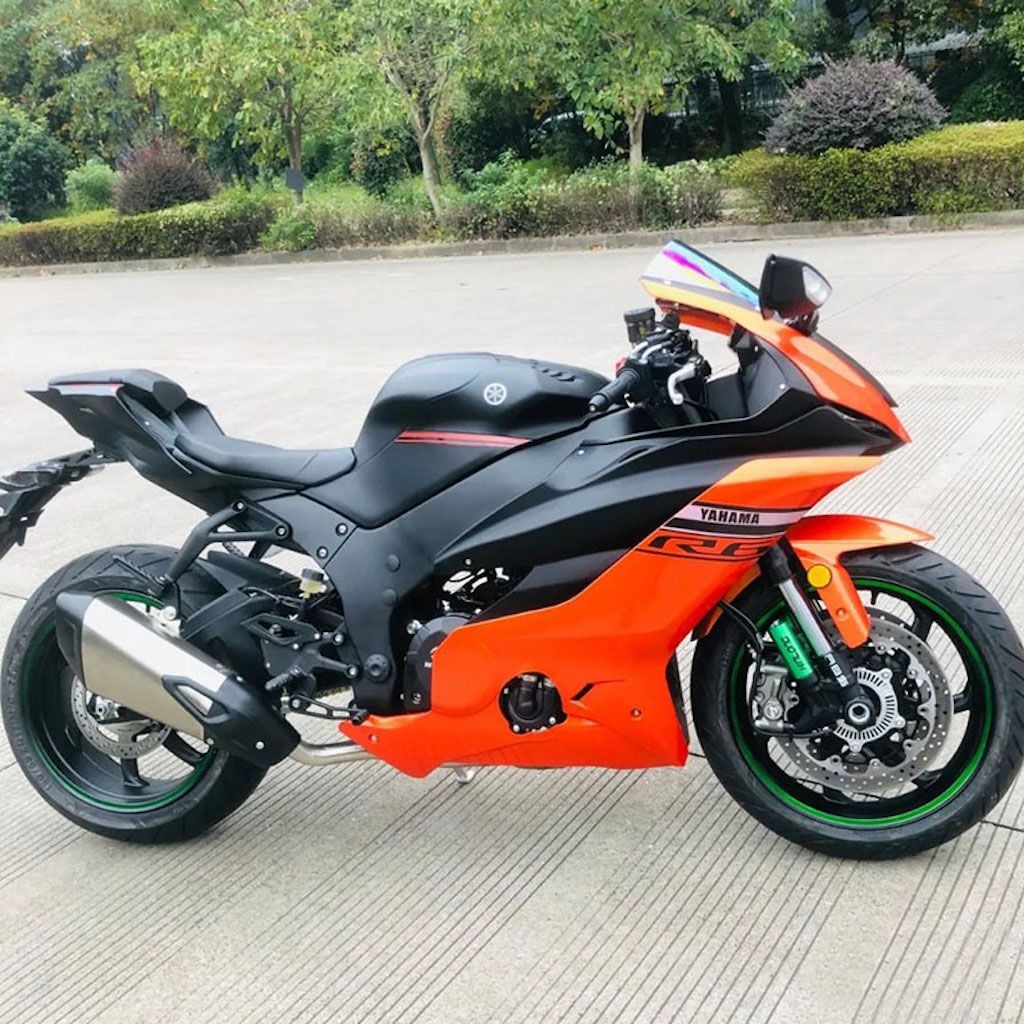 Các nhà thiết kế của Yamaha chắc chắn sẽ “giận tím mặt” khi nhìn vào chiếc sportbike “fake” y hệt R6 này! ảnh 11