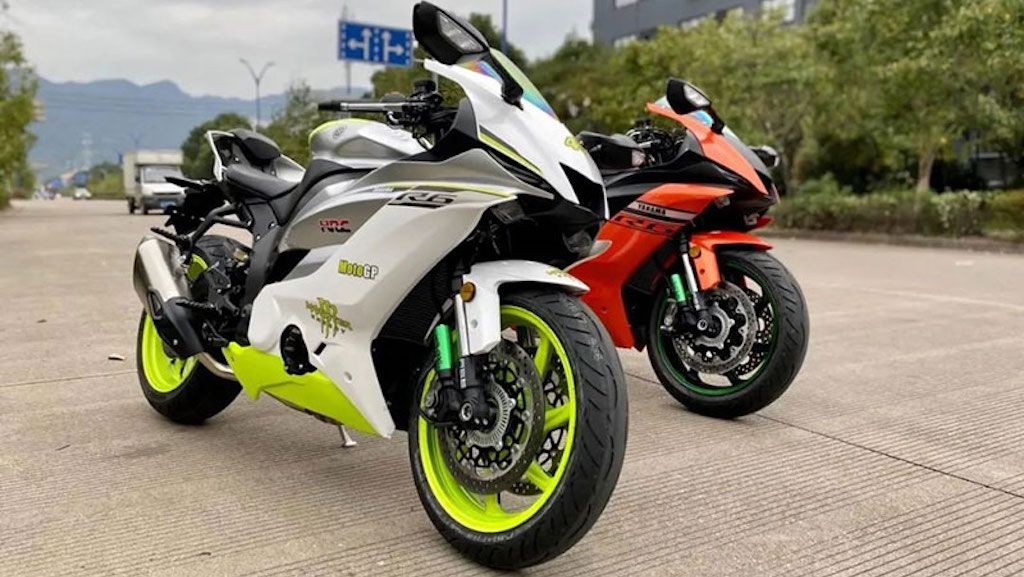 Các nhà thiết kế của Yamaha chắc chắn sẽ “giận tím mặt” khi nhìn vào chiếc sportbike “fake” y hệt R6 này! ảnh 1