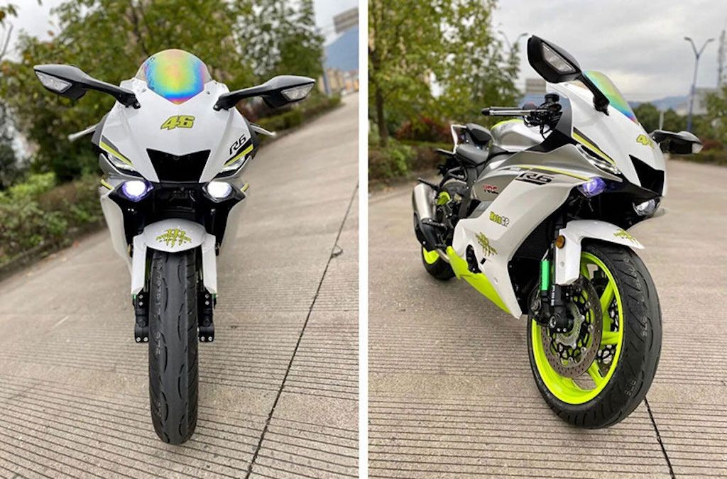 Các nhà thiết kế của Yamaha chắc chắn sẽ “giận tím mặt” khi nhìn vào chiếc sportbike “fake” y hệt R6 này! ảnh 6