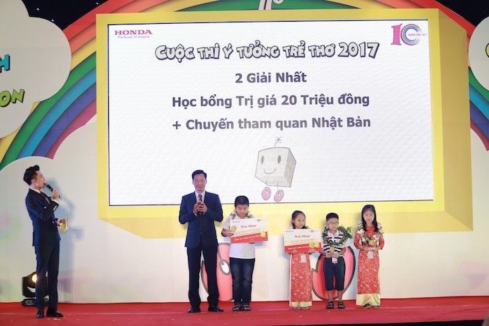 Trẻ em Việt Nam gửi gần 2,7 triệu ý tưởng sáng tạo cho Honda  ảnh 1