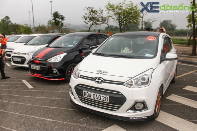 Gần trăm xe Hyundai Grand i10 cùng diễu hành ở Hà Nội ngày giỗ tổ ảnh 7