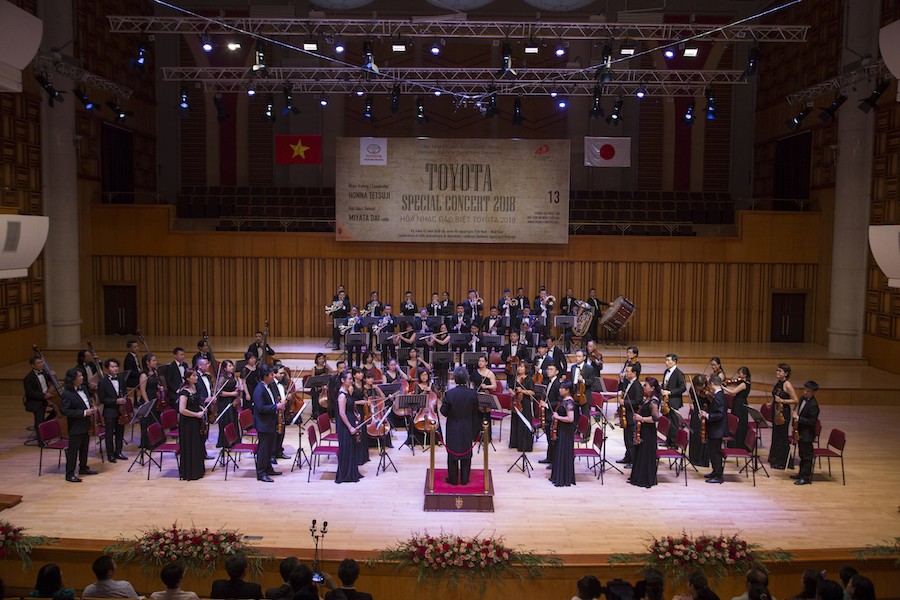 Chương trình hòa nhạc đặc biệt Toyota kỷ niệm 45 năm quan hệ Việt - Nhật  ảnh 1