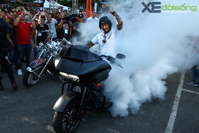 [Clip] Toàn cảnh không khí đậm chất biker tại tuần lễ môtô Đà Nẵng  ảnh 3