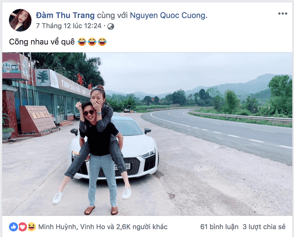 Cường Đô la đem hai siêu xe về ra mắt nhà Đàm Thu Trang  ảnh 2