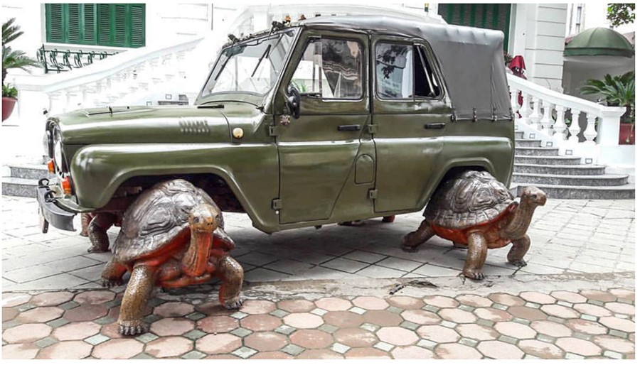 Độc đáo xe UAZ, Ural dẫn động bằng rùa tại Việt Nam ảnh 6