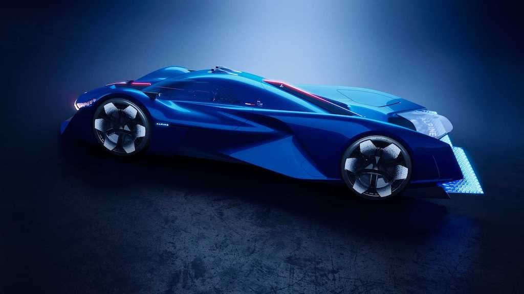 Ngỡ ngàng với siêu xe Pháp ý tưởng Alpine Alpenglow tuyệt đẹp, nổi bật bởi động cơ đốt trong “xanh” chạy hydro ảnh 3