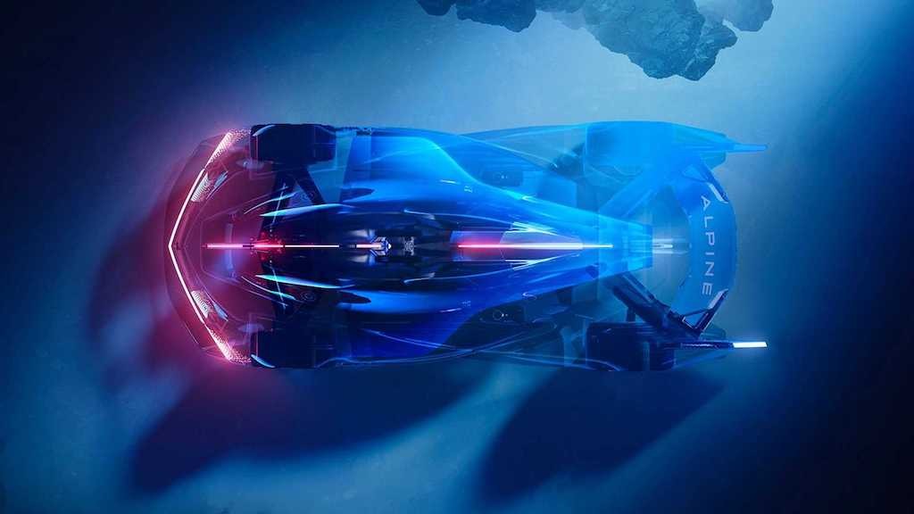 Ngỡ ngàng với siêu xe Pháp ý tưởng Alpine Alpenglow tuyệt đẹp, nổi bật bởi động cơ đốt trong “xanh” chạy hydro ảnh 9