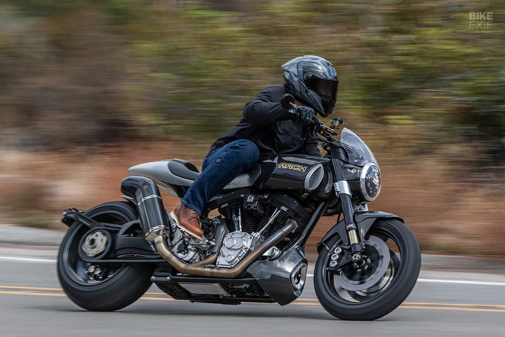 Tài tử “John Wick” Keanu Reeves lại ra siêu mô tô mới Arch 1s, lần này là naked bike lai với cruiser ảnh 11