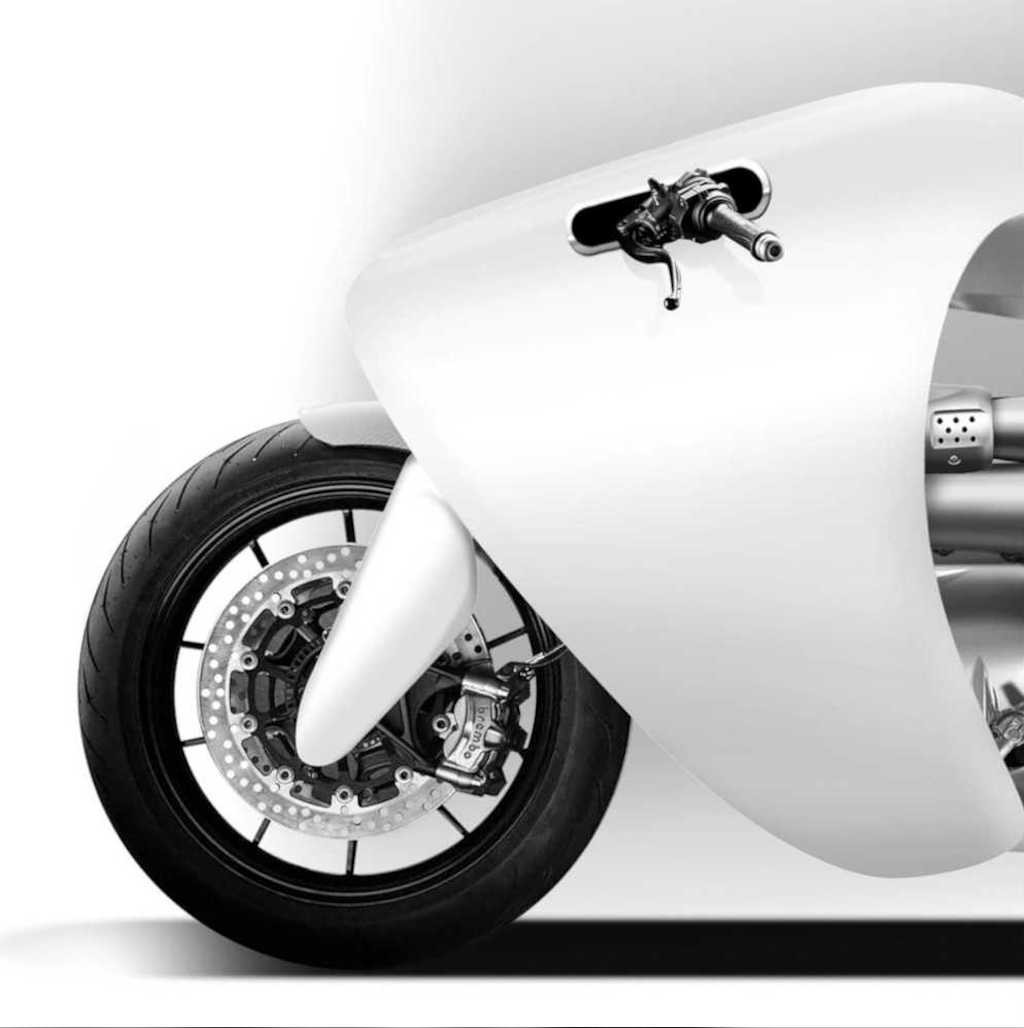 Xưởng độ đóng đô tại Sài Gòn muốn “gây sốc” Thế giới với mô tô hình cá đuối lắp động cơ Triumph ảnh 4