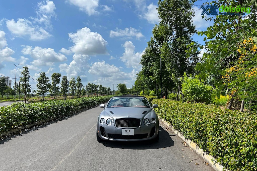 Ngắm xe siêu sang, siêu tốc mui trần Bentley Continental Supersports Convertible độc nhất Việt Nam ảnh 5