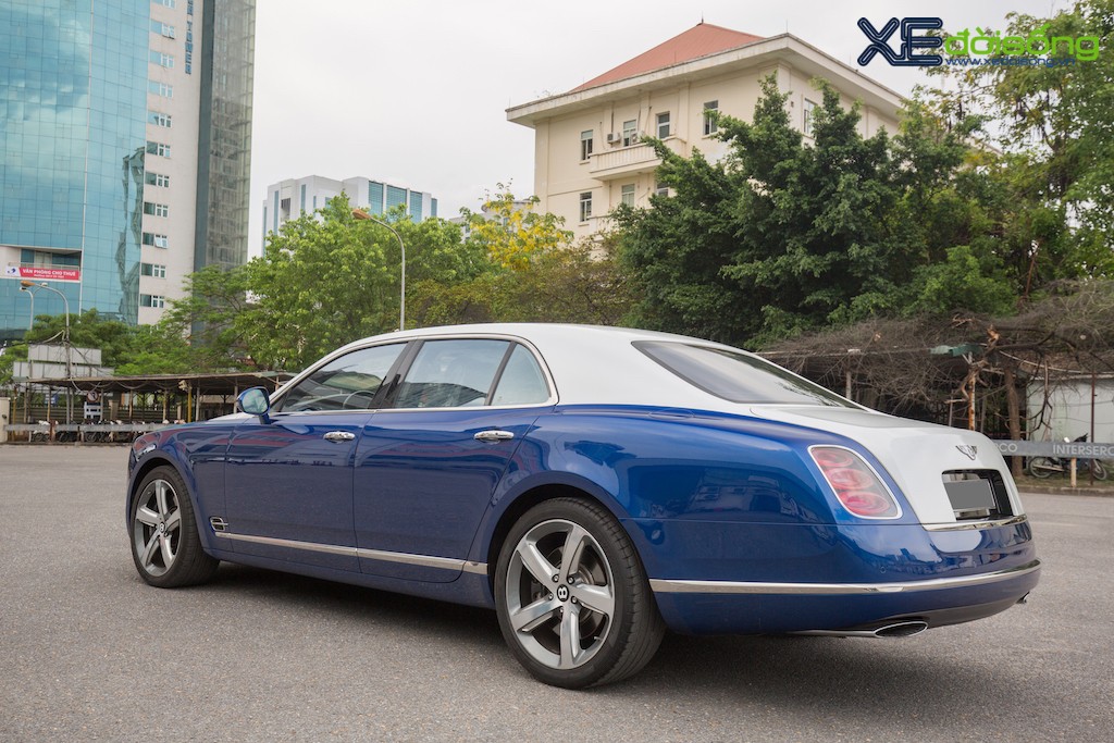 “Mát mắt” nhìn xe siêu sang Bentley Mulsanne Speed màu xanh cực độc tại Hà Nội, lại toát mồ hôi khi nhìn mức giá ảnh 3