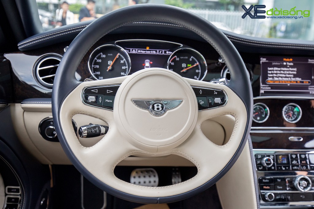 “Mát mắt” nhìn xe siêu sang Bentley Mulsanne Speed màu xanh cực độc tại Hà Nội, lại toát mồ hôi khi nhìn mức giá ảnh 8