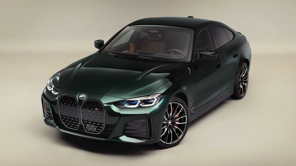 BMW lại bắt tay với hãng thời trang Kith, làm xe điện i4 M50 siêu hiếm  ảnh 1