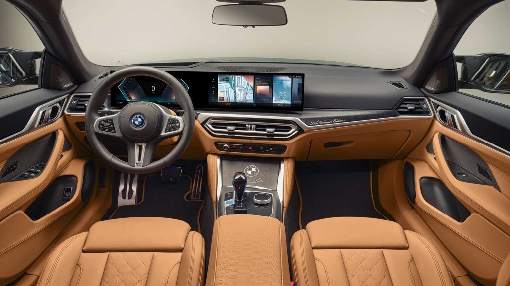 BMW lại bắt tay với hãng thời trang Kith, làm xe điện i4 M50 siêu hiếm  ảnh 4