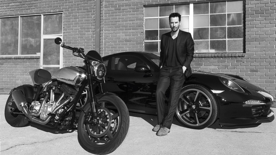 Famous car models associated with actor Keanu Reeves