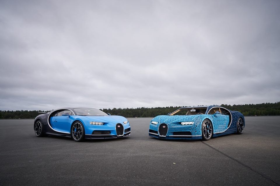 Siêu xe Bugatti Chiron LEGO y như thật, có thể chạy được ảnh 3