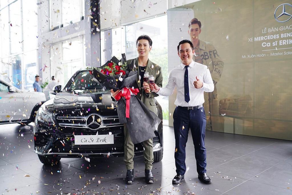 Sau tất cả, ca sĩ ERIK chọn mua Mercedes GLC 300 hơn 2 tỷ, không kém cạnh các 