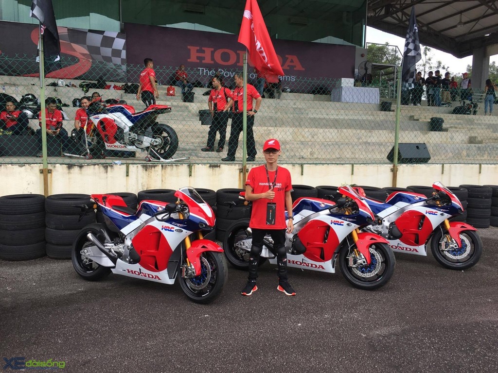 Biker Việt trải nghiệm siêu mô tô Honda RC213V-S trị giá hàng tỉ đồng ảnh 2