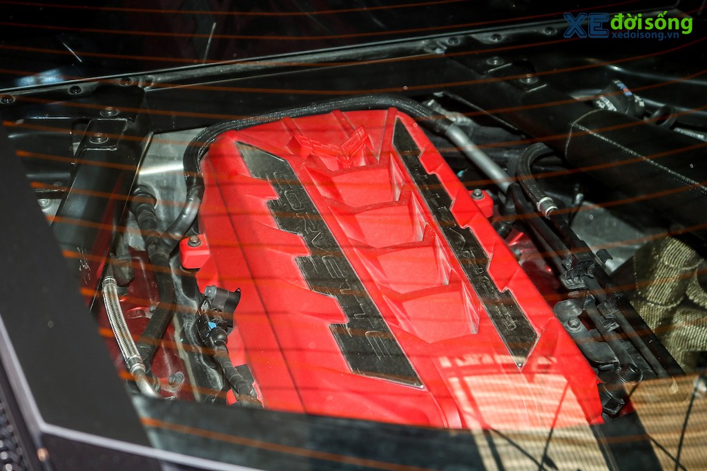 Vốn đã độc nhất Việt Nam, siêu xe Mỹ Chevrolet Corvette Stingray C8 nay càng lạ lẫm với chi tiết độ này ảnh 17