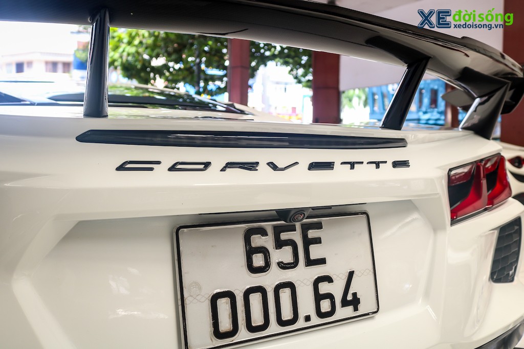 Vốn đã độc nhất Việt Nam, siêu xe Mỹ Chevrolet Corvette Stingray C8 nay càng lạ lẫm với chi tiết độ này ảnh 5