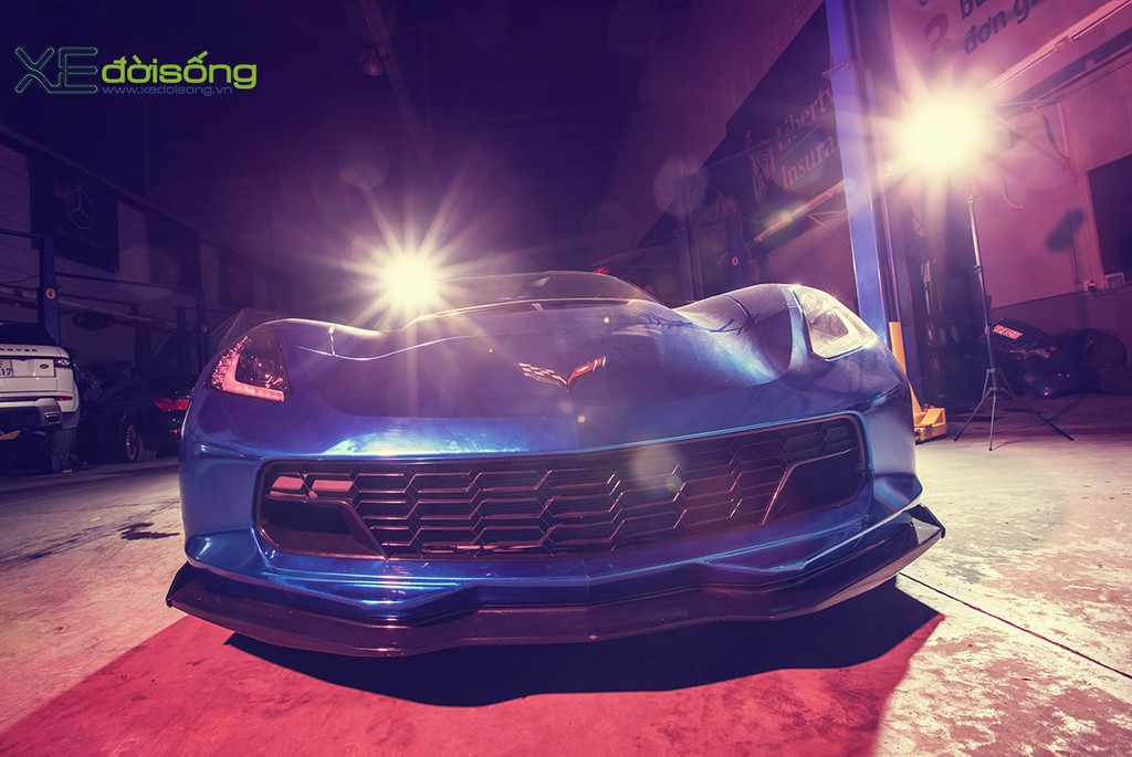 Ngắm siêu xe Corvette Z06 đầu tiên Việt Nam 