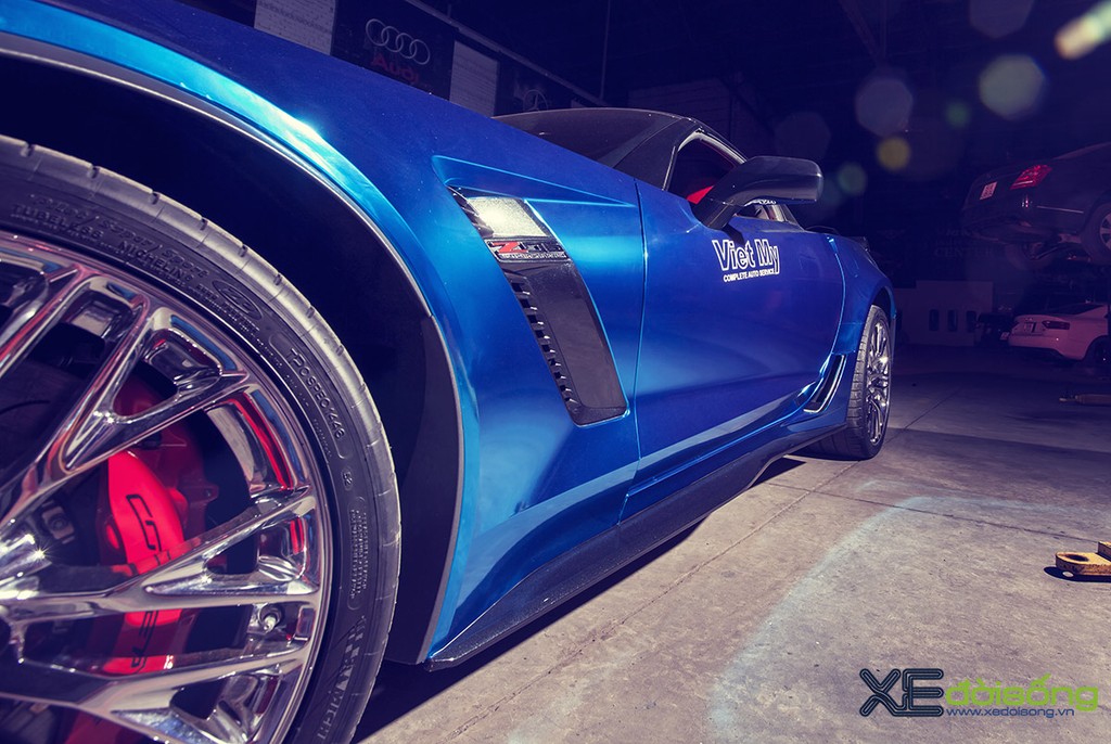 Ngắm siêu xe Corvette Z06 đầu tiên Việt Nam 