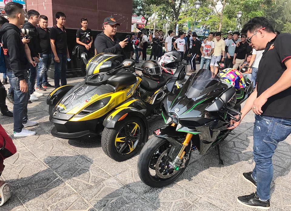 Hàng trăm mô tô PKL diễu hành mừng Hội Cần Thơ MotoBike sinh nhật lần 3 ảnh 8