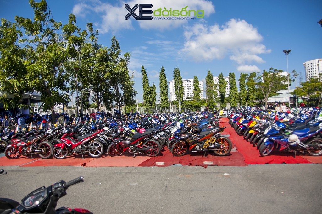 Hàng ngàn xe dự Đại hội Exciter Festival và giải đua Yamaha GP 2018 ảnh 1