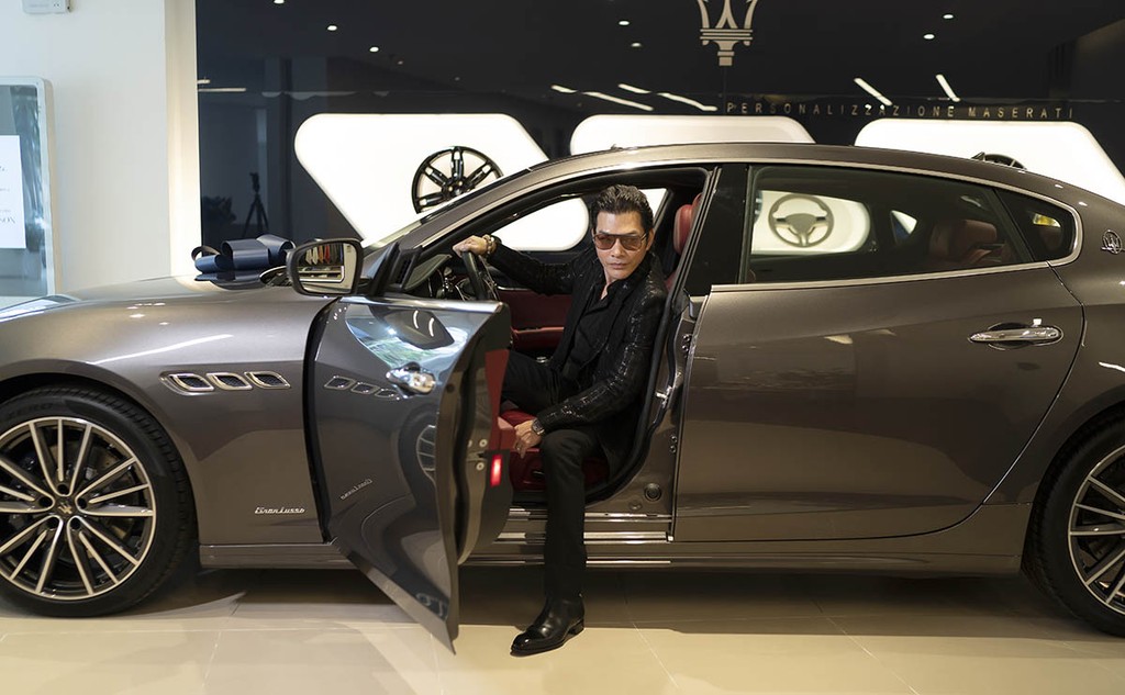 Diễn viên Trần Bảo Sơn tậu Maserati Quattroporte giá gần 9 tỷ đồng ảnh 4