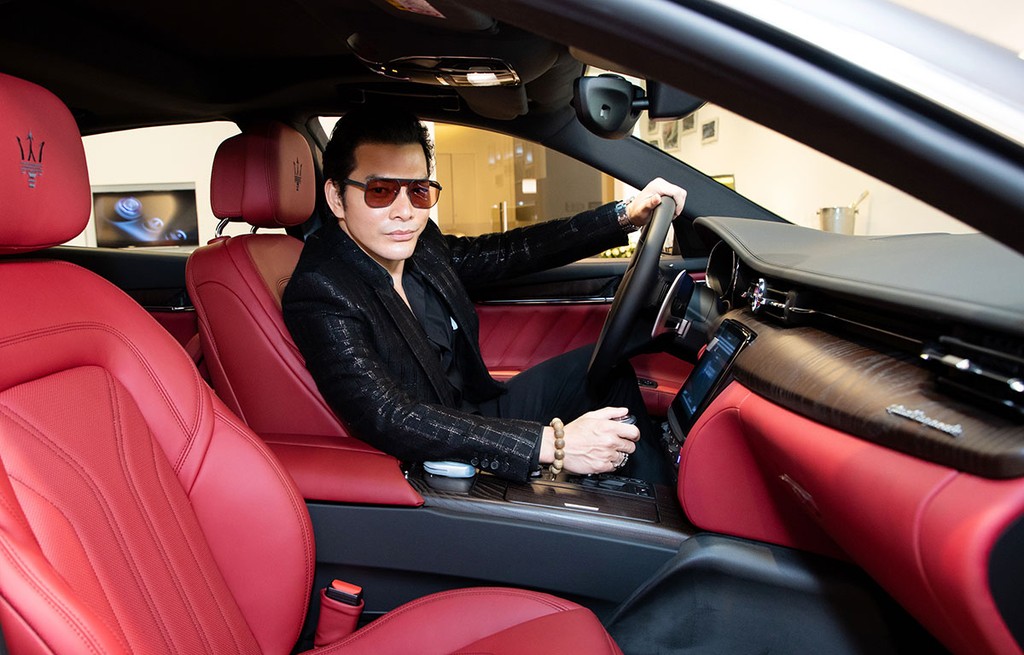 Diễn viên Trần Bảo Sơn tậu Maserati Quattroporte giá gần 9 tỷ đồng ảnh 5