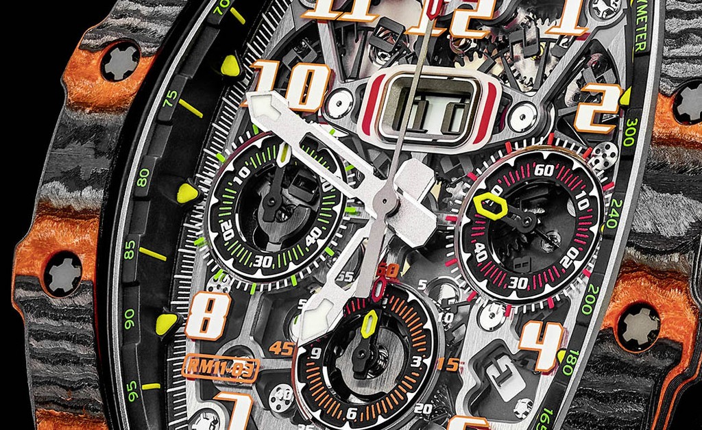 Đồng hồ siêu xe Richard Mille RM 11-03 McLaren giá hơn 4 tỉ đồng ảnh 10