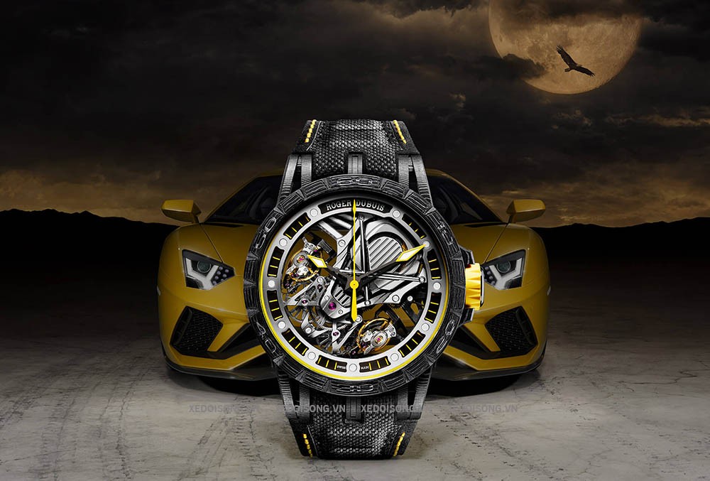 Đồng hồ Roger Dubuis Lamborghini Aventador S giá hơn 4 tỉ đồng ảnh 1