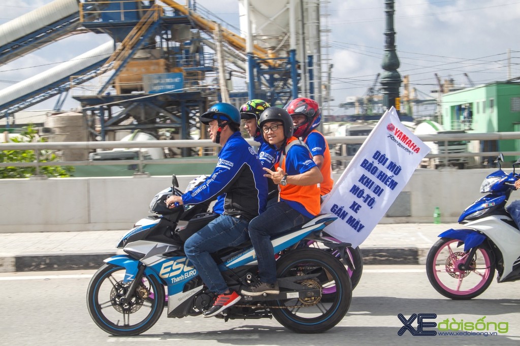 Hàng ngàn xe Yamaha Exciter xếp hình lập kỷ lục thế giới ảnh 9