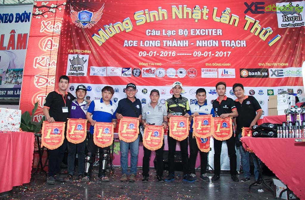 Câu lạc bộ Exciter ACE Long Thành - Nhơn Trạch mừng 01 năm thành lập ảnh 14